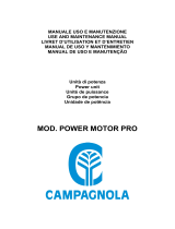 CAMPAGNOLA 0310.0304 Power Motor PRO Le manuel du propriétaire