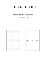 EcoFlow 400W Rigid Solar Panel Manuel utilisateur