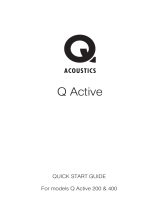 QAcoustics Q Active 400 Mode d'emploi