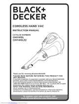 Black & Decker CHV1410L Series Le manuel du propriétaire
