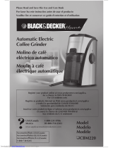 Black & Decker CBM220 Le manuel du propriétaire