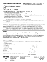 Day-Brite CFI LINCS 1" Modular Undercabinet Install Instructions