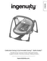 ingenuity Boutique Collection Swing 'n Go Portable Swing - Bella Teddy Le manuel du propriétaire