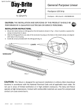 Day-Brite CFI FluxSpace LED Linear Install Instructions