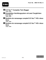 Toro E-Z Vac Complete Twin Bagger, TimeCutter HD Riding Mower Manuel utilisateur
