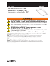 Alkco SurgiCare LED Operating Room Troffer Install Instructions