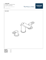 GROHE 20225001 Guide d'installation