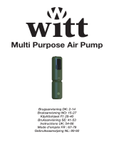 Witt Multi Purpose Air Pump Le manuel du propriétaire