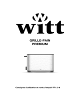 Witt Premium Toaster Le manuel du propriétaire