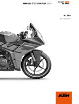 KTM RC 390 Le manuel du propriétaire