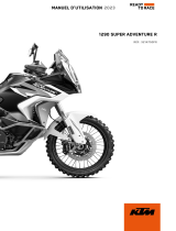 KTM 1290 Super Adventure R Le manuel du propriétaire