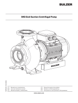 Sulzer SKS End-Suction Centrifugal Pump Manuel utilisateur