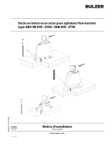 Sulzer Concrete and Steel Pedestals Guide d'installation