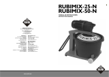 Rubi RUBIMIX-50-N 220V-60Hz mortar mixer Le manuel du propriétaire