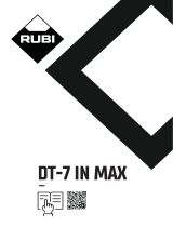 Rubi DT-7IN MAX 120V 60HZ Le manuel du propriétaire