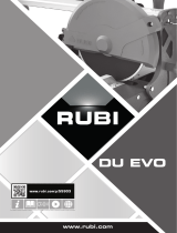 Rubi DU-200 EVO 650 120V 60Hz tile saw Le manuel du propriétaire