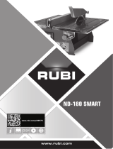 Rubi Tile Saw ND-180 SMART 230V 50HZ Le manuel du propriétaire