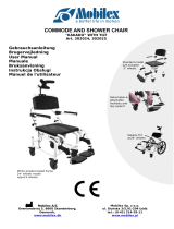 Mobilex Commode and shower chair Kakadu Tilt Manuel utilisateur