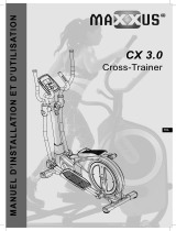 Maxxus Crosstrainer CX 3.0 Manuel utilisateur