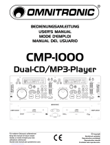 Omnitronic CMP-1000 Manuel utilisateur