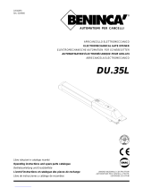 Beninca DU.35L Operating Instructions And Spare Parts Catalogue