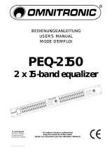 Omnitronic PEQ-2150 Manuel utilisateur