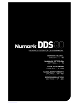 Numark DDS80 Le manuel du propriétaire