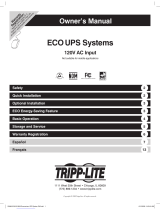 Tripp Lite ECO UPS System Manuel utilisateur