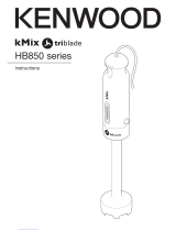 Kenwood HB850 series Le manuel du propriétaire
