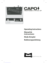 MORPHEUS CAPO Operating Instructions Manual
