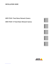 Axis Fixed Dome Network Camera AXIS P3301-V Manuel utilisateur