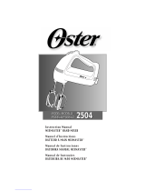 Oster MIXMASTER 2504 Manuel utilisateur
