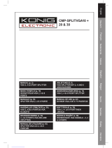 Konig Electronic CMP-SPLITVGA30 Le manuel du propriétaire