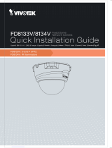 Vivotek FD8134V Quick Installation Manual