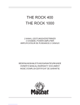 Magnat Audio Stereo Amplifier 400 / 1000 Manuel utilisateur