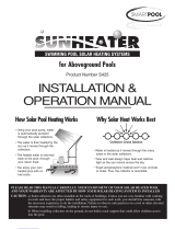 Smartpool Sunheater S425 Installation & Operation Manual