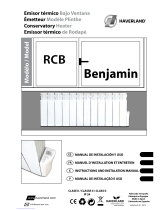 Haverland RCB Benjamin Instruction And Installation Manual