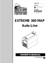 Red-D-Arc EXTREME 360 MAP AUTO-LINE Le manuel du propriétaire