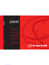 Cagiva 2003 Planet 125 Le manuel du propriétaire