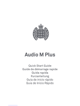 MINISTRY OF SOUND Audio M Plus Manuel utilisateur