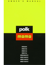 Polk Mono Momo MM2084 Le manuel du propriétaire