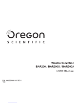 Oregon Scientific BAR200U Manuel utilisateur