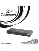 Cablexpert DSP-8PH4-02 Manuel utilisateur