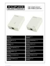 Konig Electronic CMP-HOMEPL1000 Manuel utilisateur