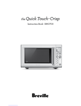 Breville BMO700 Quick Touch Crisp Manuel utilisateur