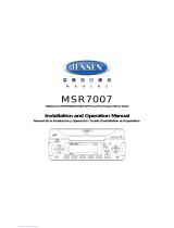 ASA Electronics MSR7007 Le manuel du propriétaire