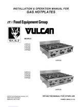 ITW Food Equipment Group Vulcan VHP636 Installation & Operation Manual