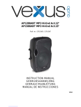 Vexus Audio AP1500ABT Manuel utilisateur