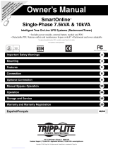 Tripp Lite SmartOnline SU20K3/3X Le manuel du propriétaire