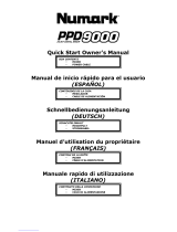 Numark PPD9000 Le manuel du propriétaire